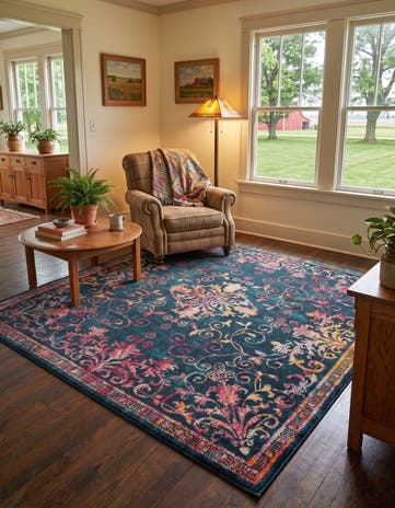 7' 10 x 7' 10 Madeline Square Rug