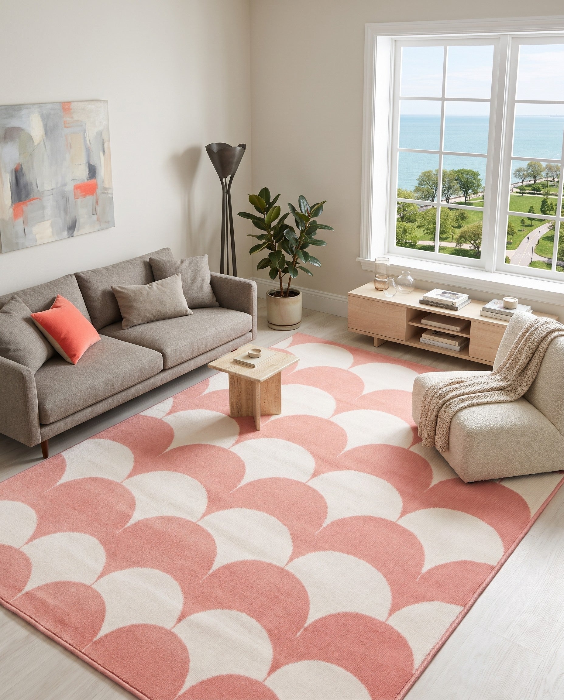 5' 3 x 8' Whimsy Kids Rug