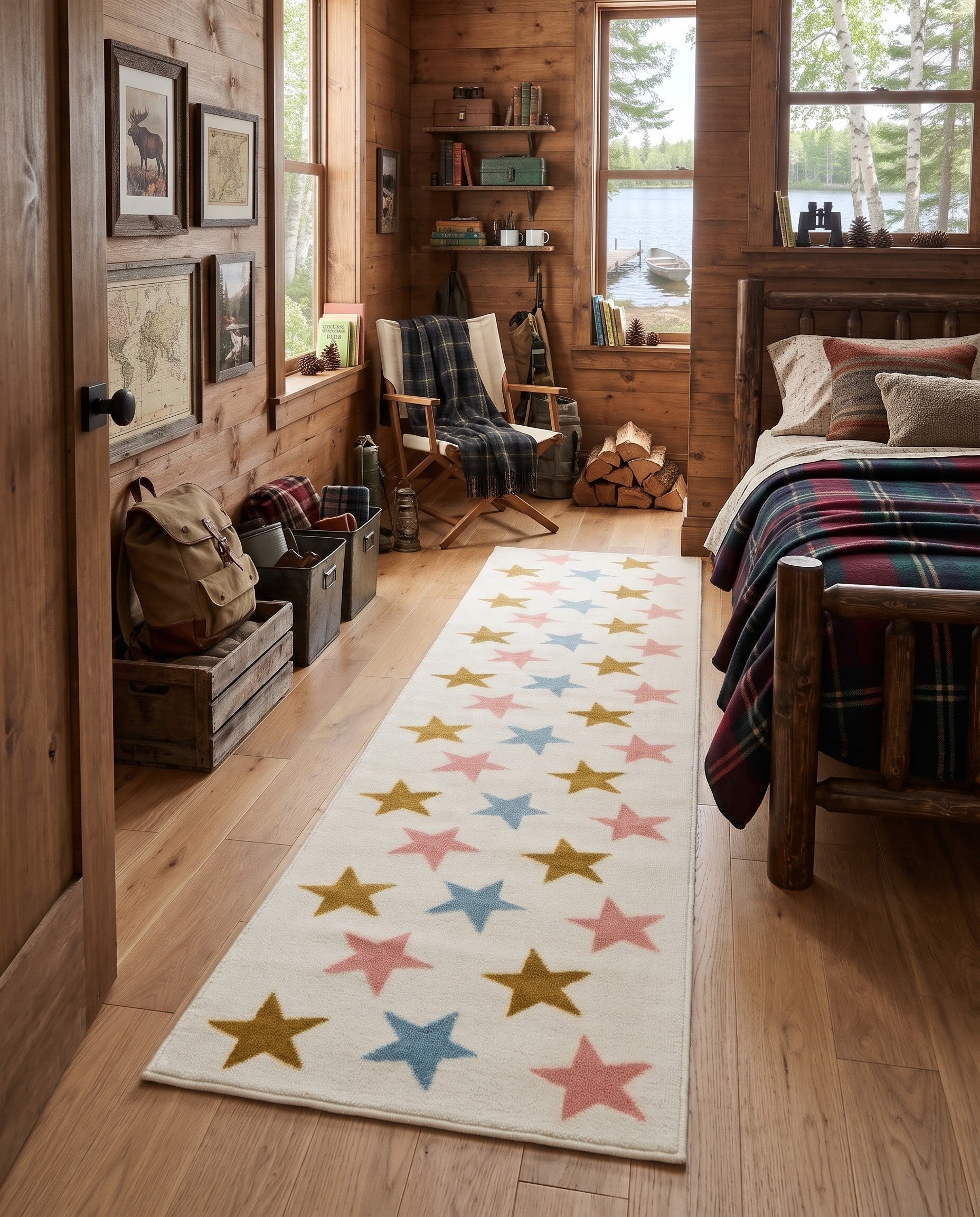 2' x 8' Whimsy Kids Runner Rug