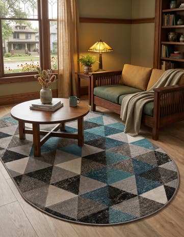 3' 3 x 5' 3 Valencia Oval Rug