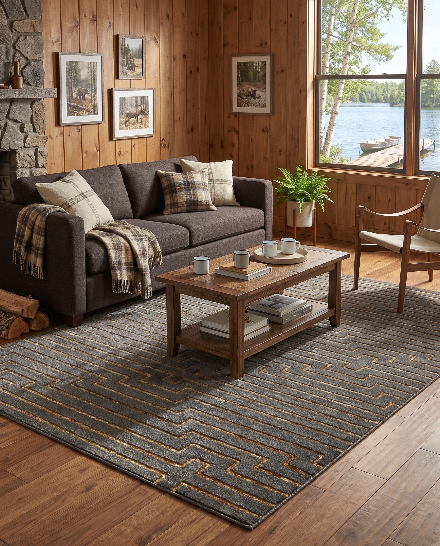 6' x 9' Vogue Geo Rug