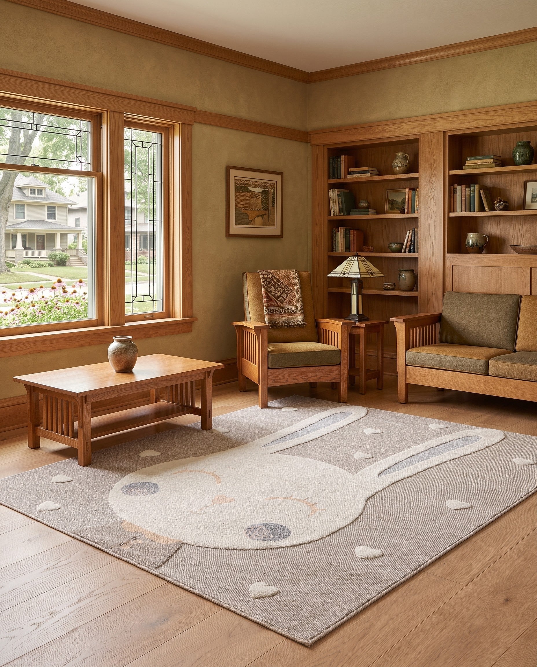 7' 10 x 7' 10 Whimsy Kids Square Rug