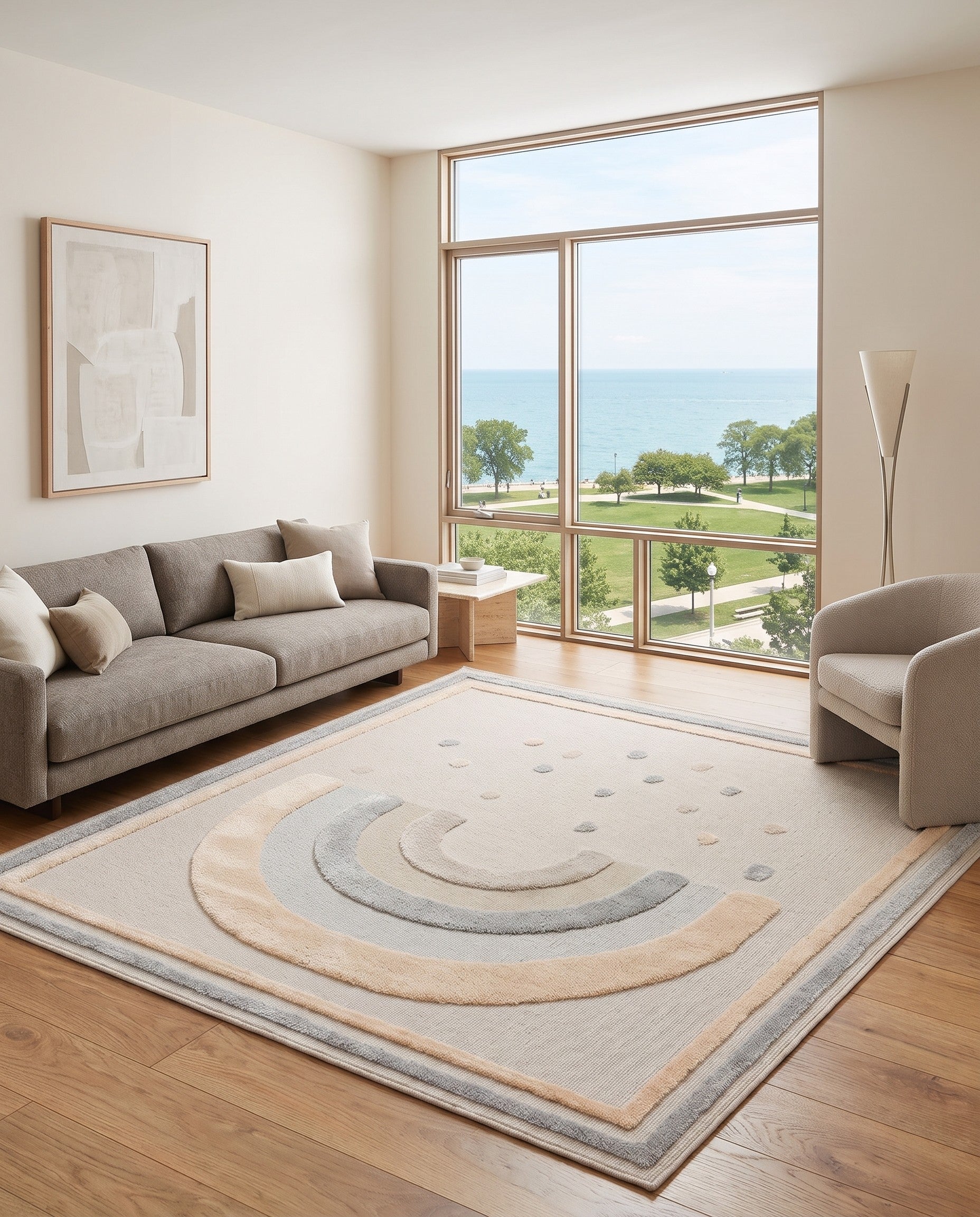 7' 10 x 7' 10 Whimsy Kids Square Rug