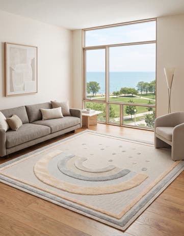 7' 10 x 7' 10 Whimsy Kids Square Rug