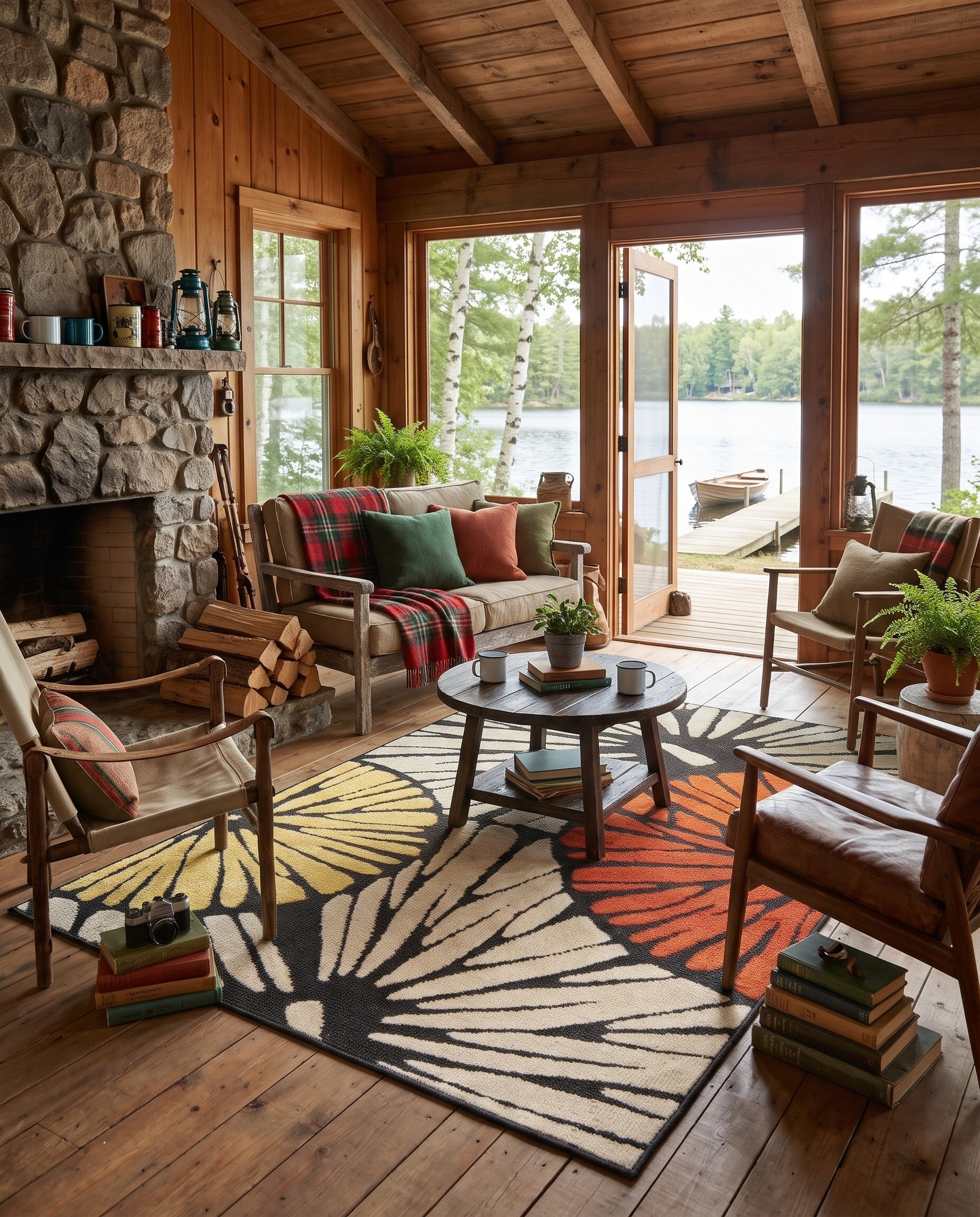 Easy-Clean Casablanca Indoor / Outdoor Rug