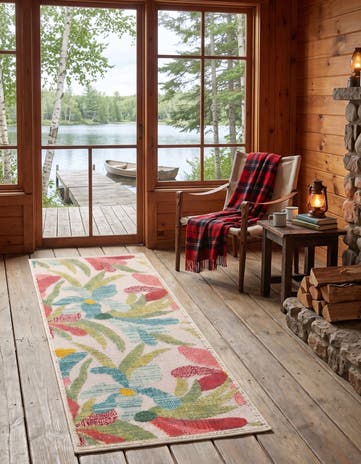 Easy-Clean Casablanca Indoor / Outdoor Runner Rug