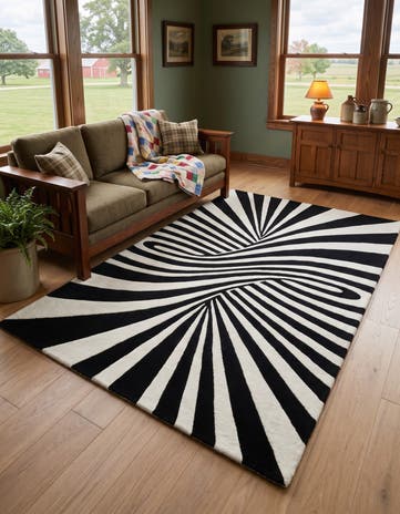 4' 1 x 6' 1 Vortex Wool Rug