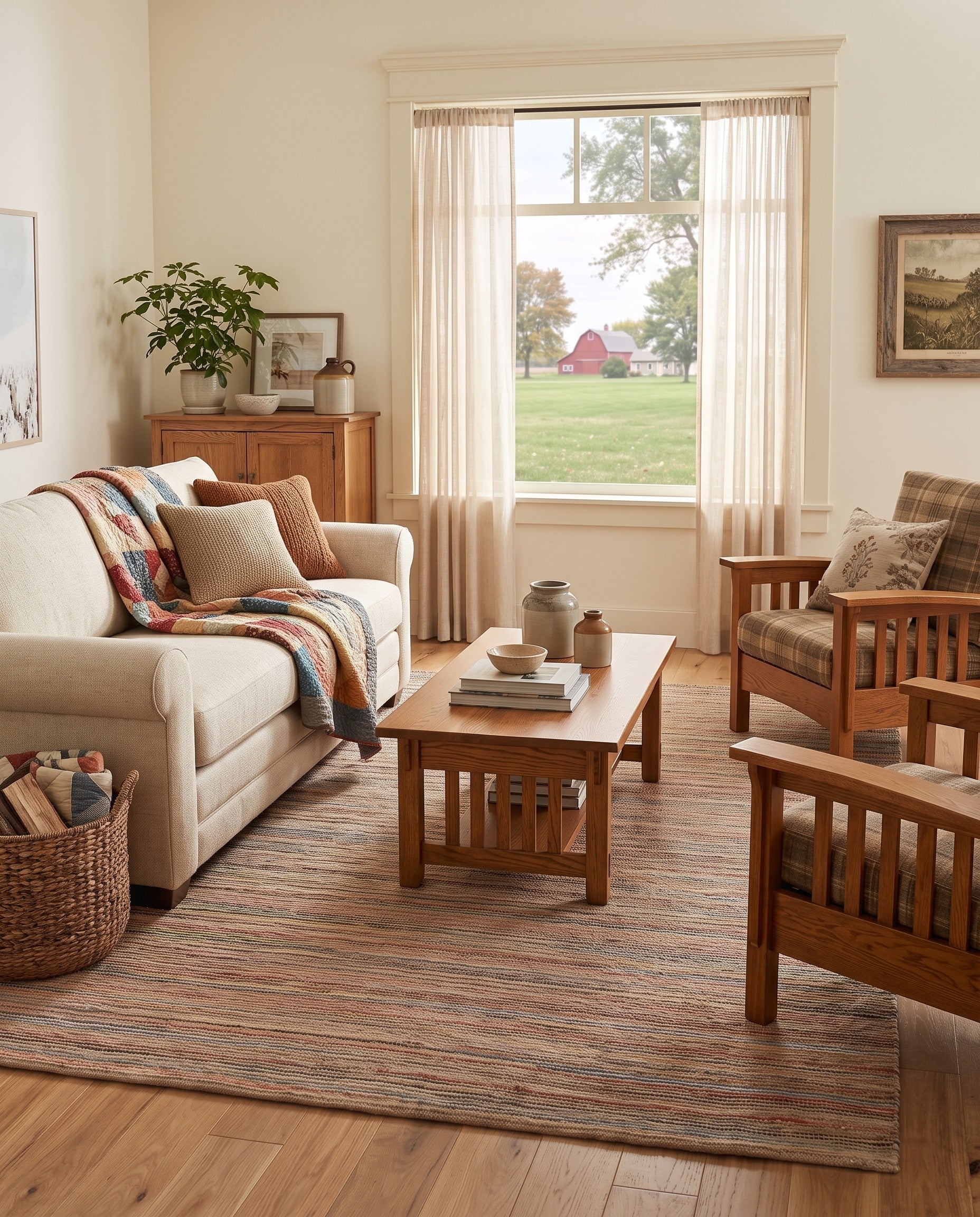 Hand Woven Chunky Jute Rug