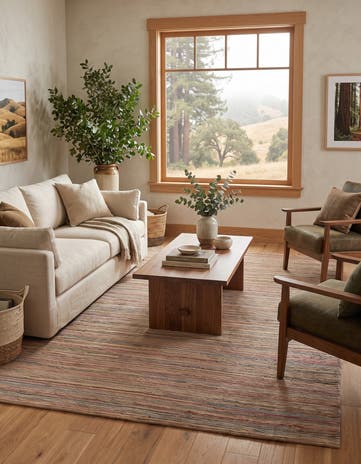 Hand Woven Chunky Jute Rug