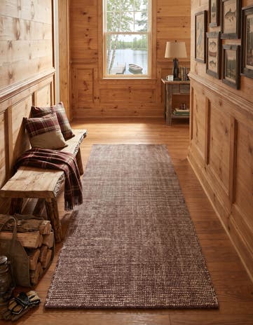 2' x 6' 1 Hand Woven Jill Zarin English Manor Wool Runner Rug