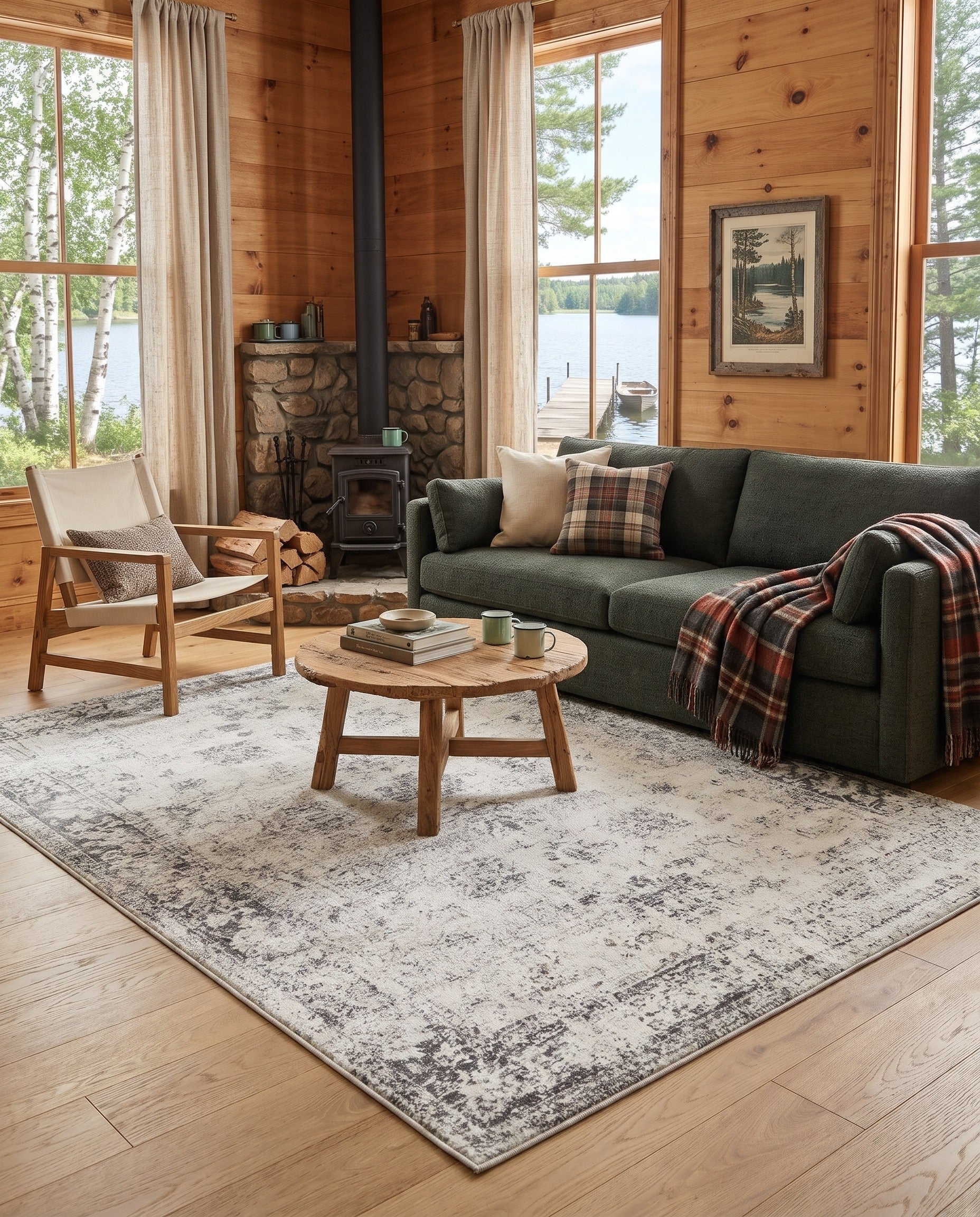 7' x 10' Monte Carlo Rug With Pad Bundle