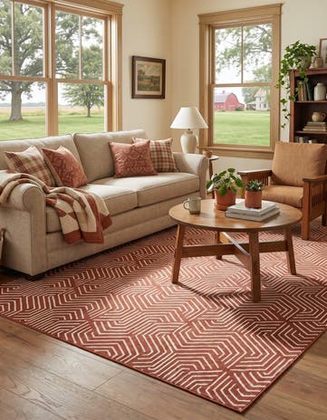 Dusty Pink Aakaar Rug