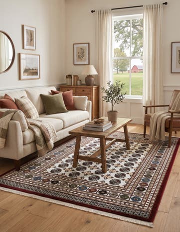 5' 3 x 8' Nain Design Rug