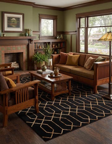 7' 10 x 10' Marilyn Monroe™ Glam Trellis Rug