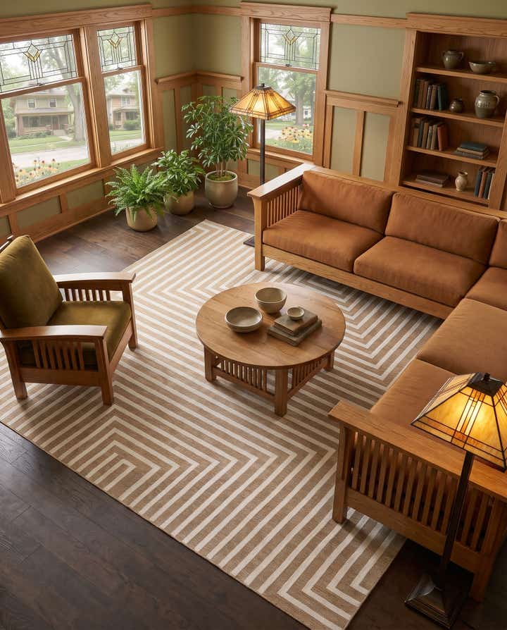 13' x 13' Easy-Clean Wesley Modern Indoor / Outdoor Square Rug