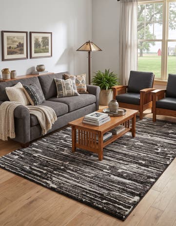 5' x 8' Sepia Rug