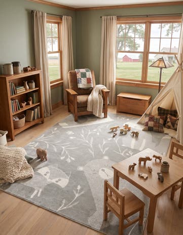 10' x 13' Whimsy Kids Rug