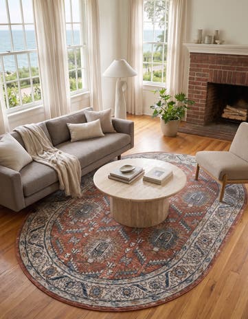 6' x 9' Nyla Oval Rug