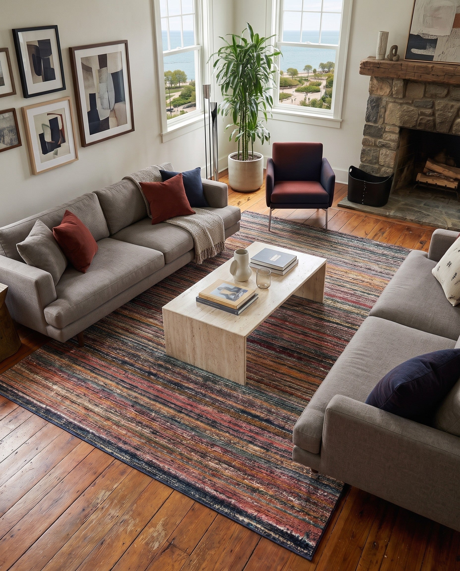 10' x 14' Gemstone Rug