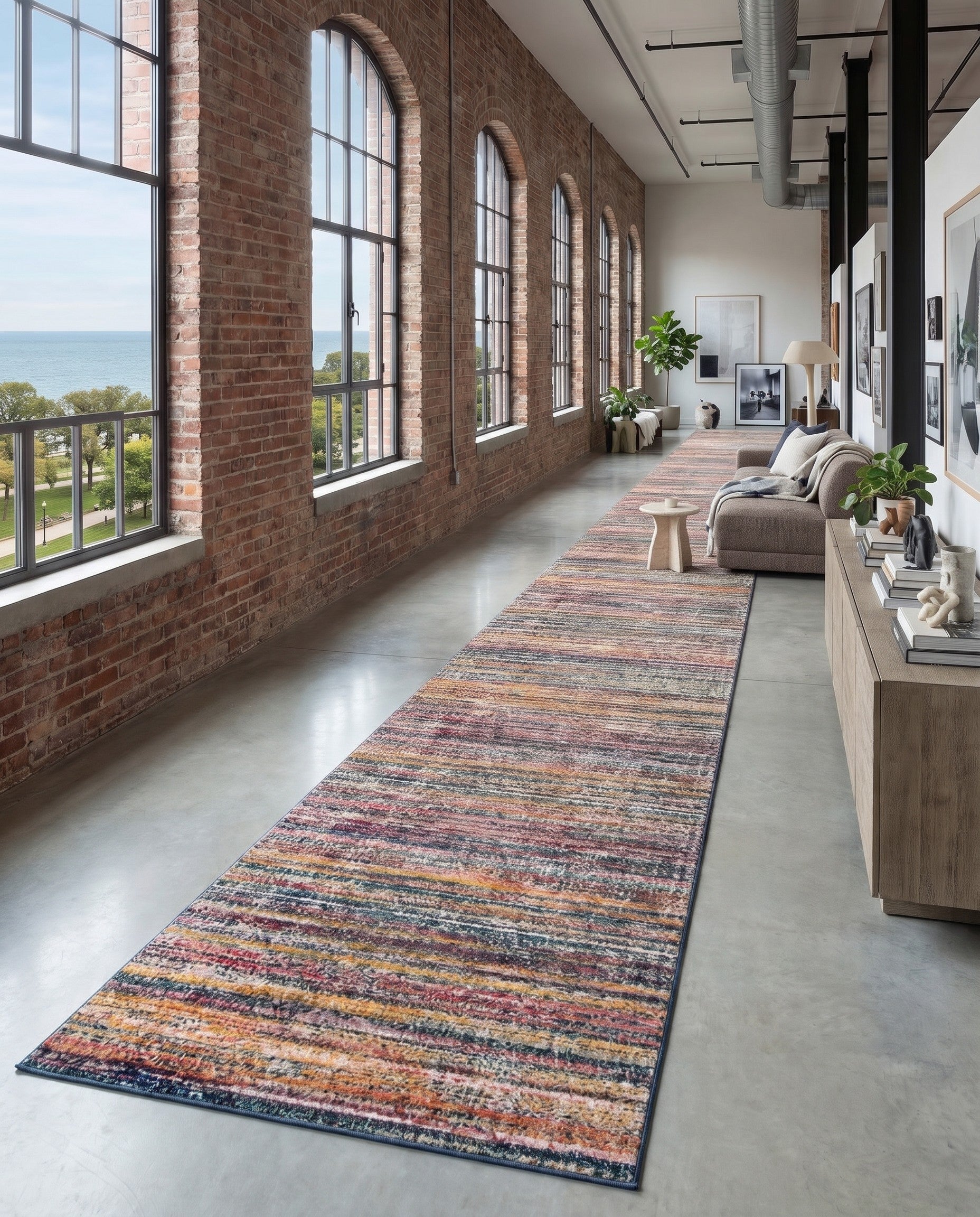 3' x 30' Gemstone Runner Rug