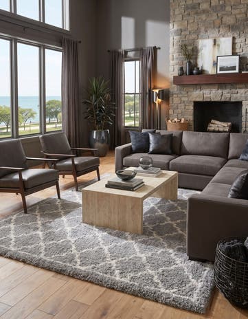 10' x 14' Infinity Shag Rug