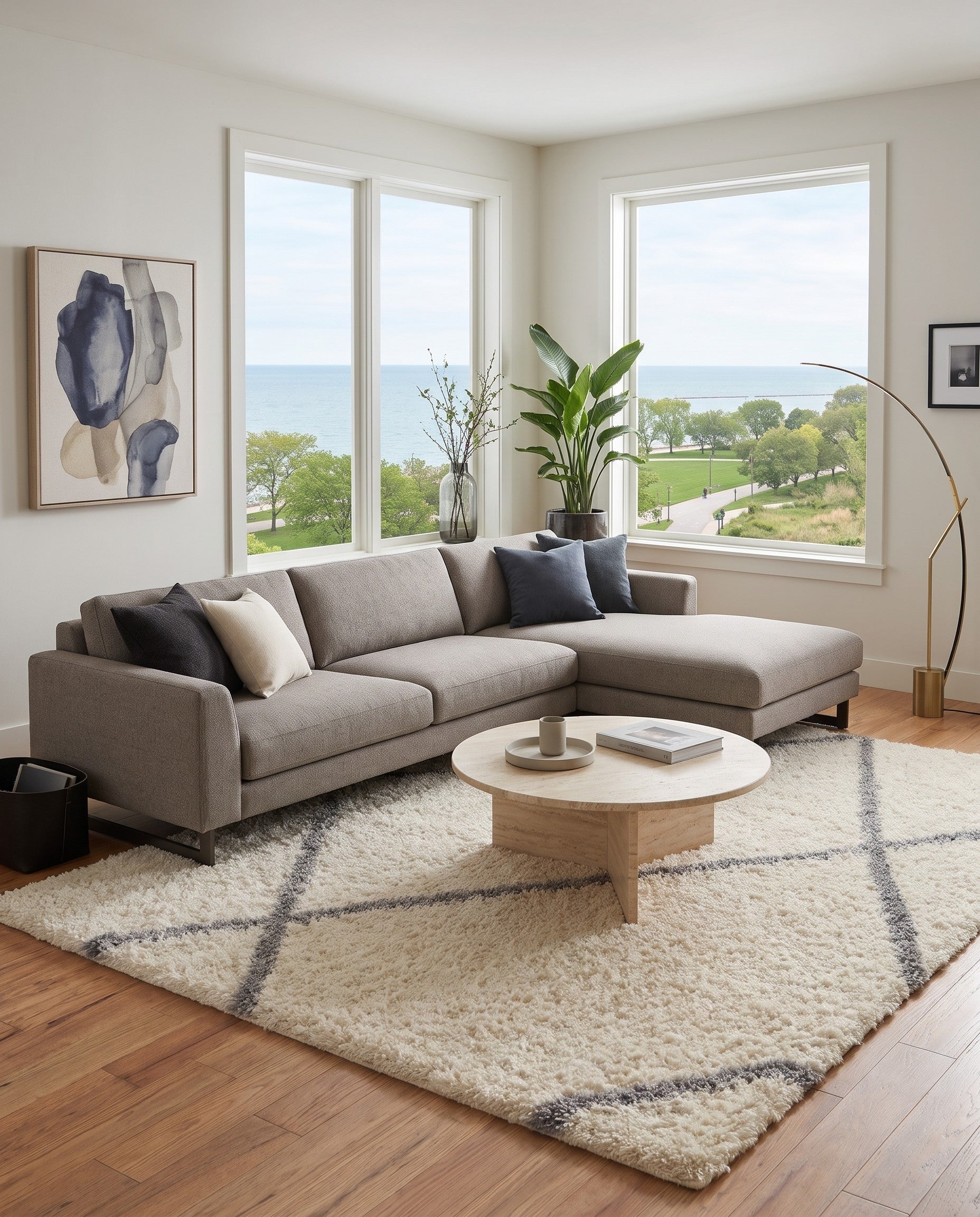 8' x 10' Infinity Shag Rug