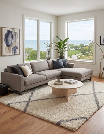 8' x 10' Infinity Shag Rug