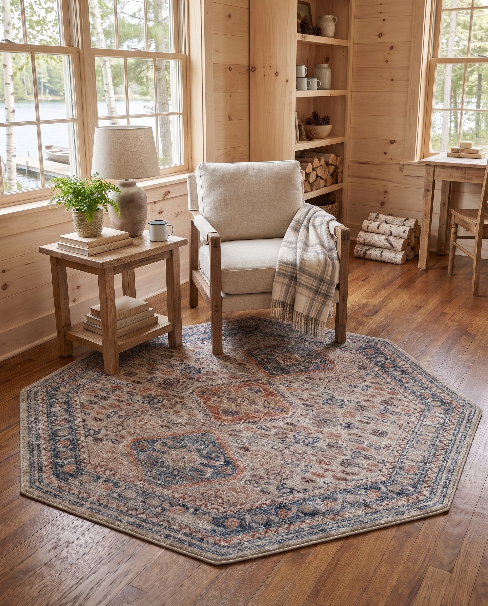 Newport Carraway Octagon Rug