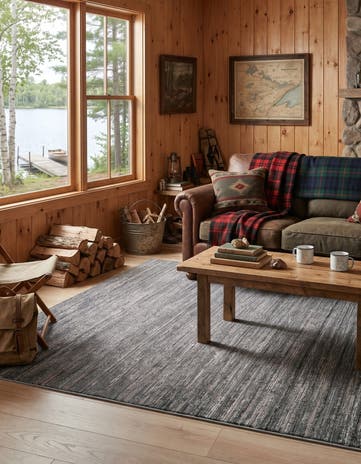 Blue Gray Silta Rug