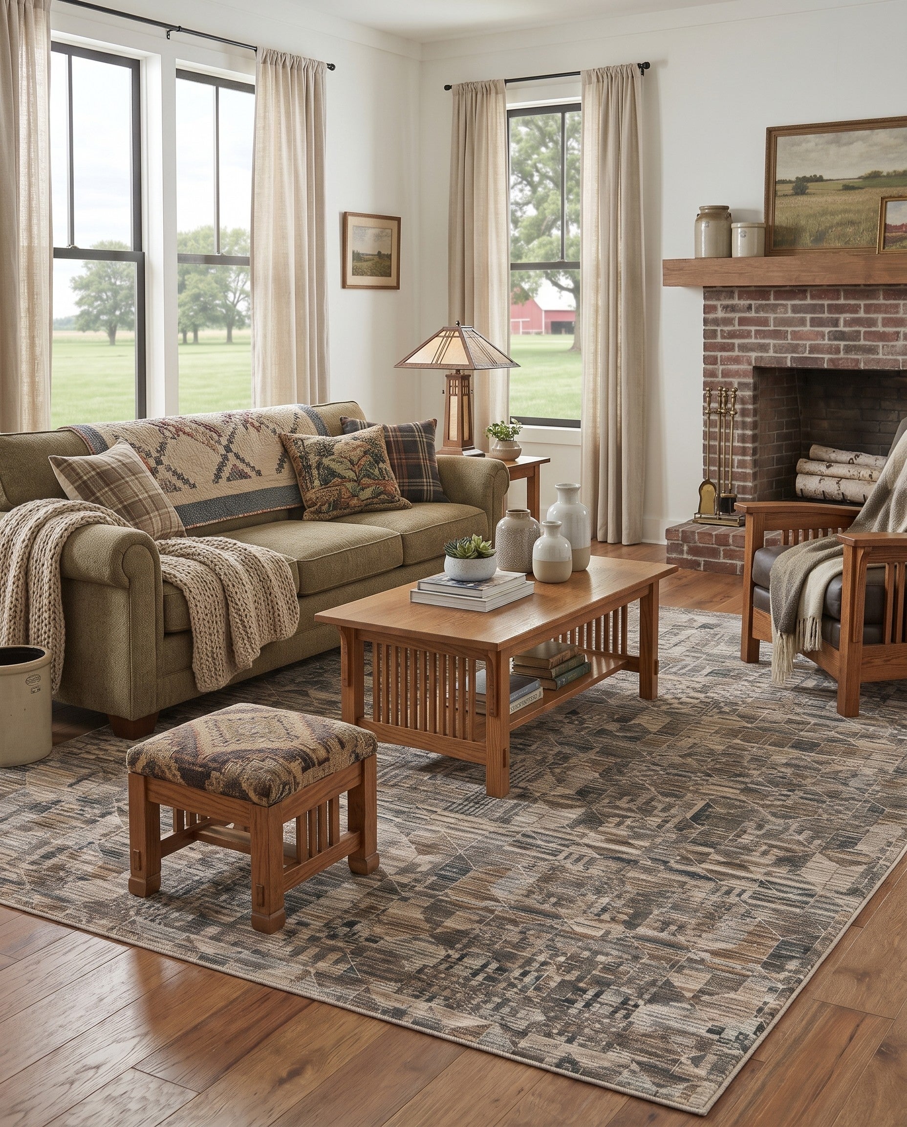 Sky Beige Silta Rug