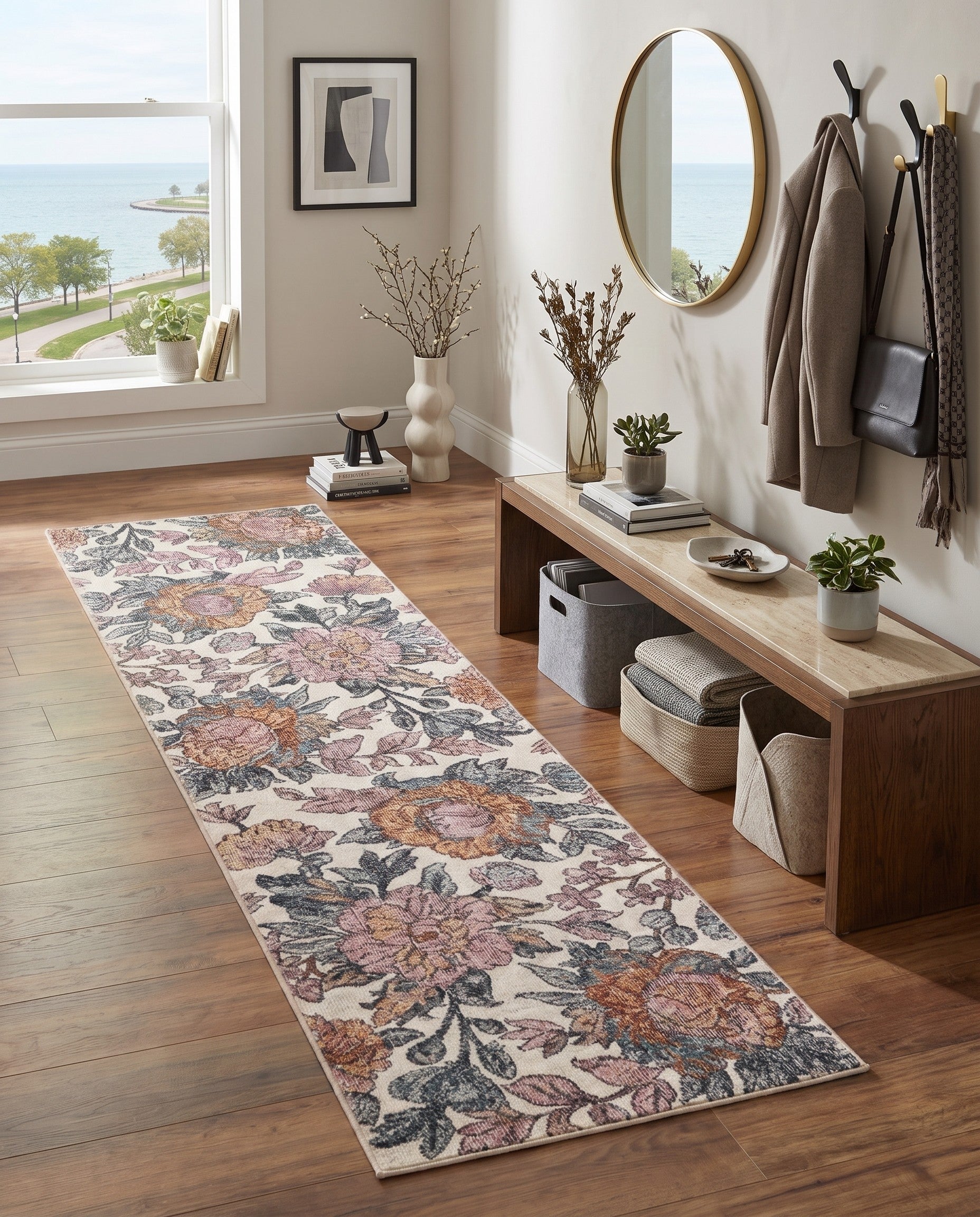 2' x 8' Blossom Runner Rug