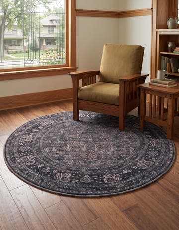 4' x 4' Yara Round Rug