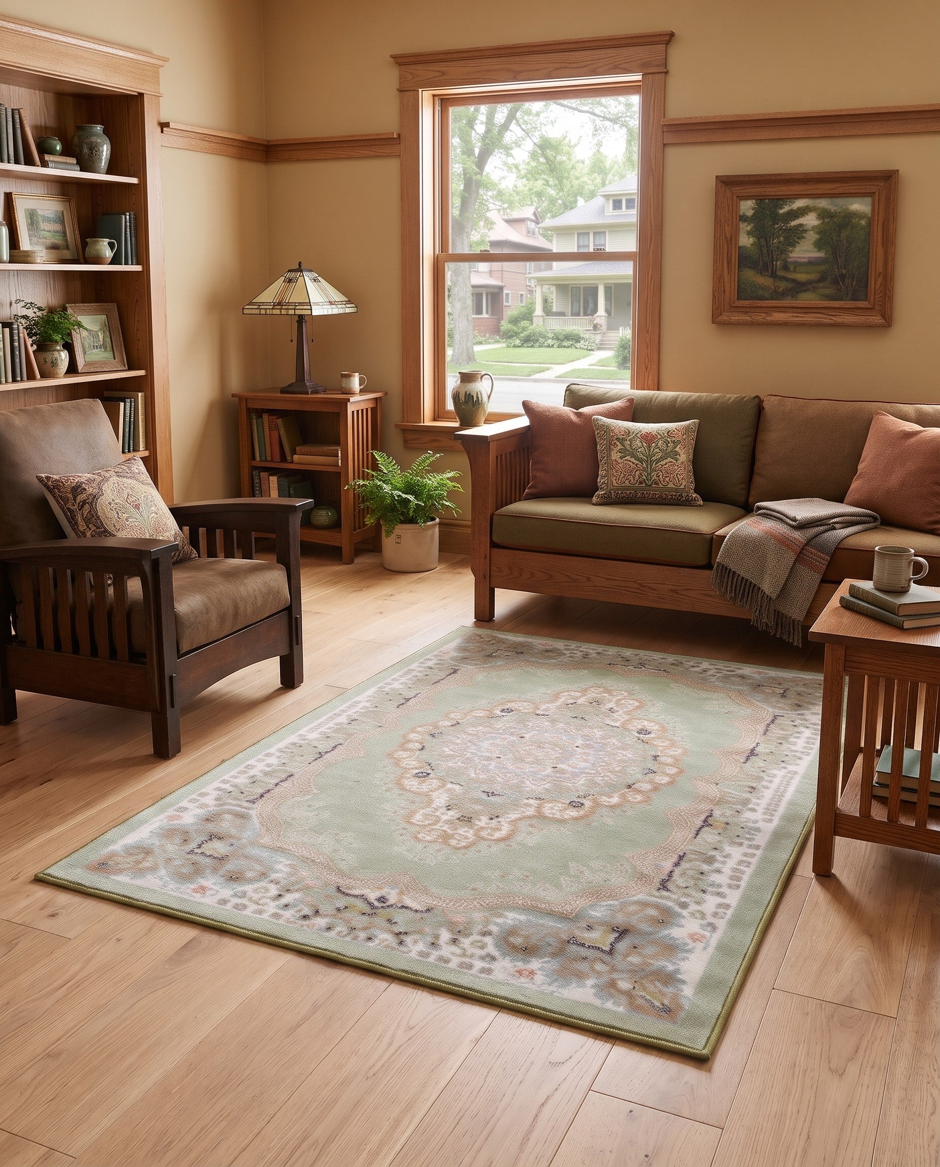 3' 3 x 5' 3 Kamala Washable Linwood Rug