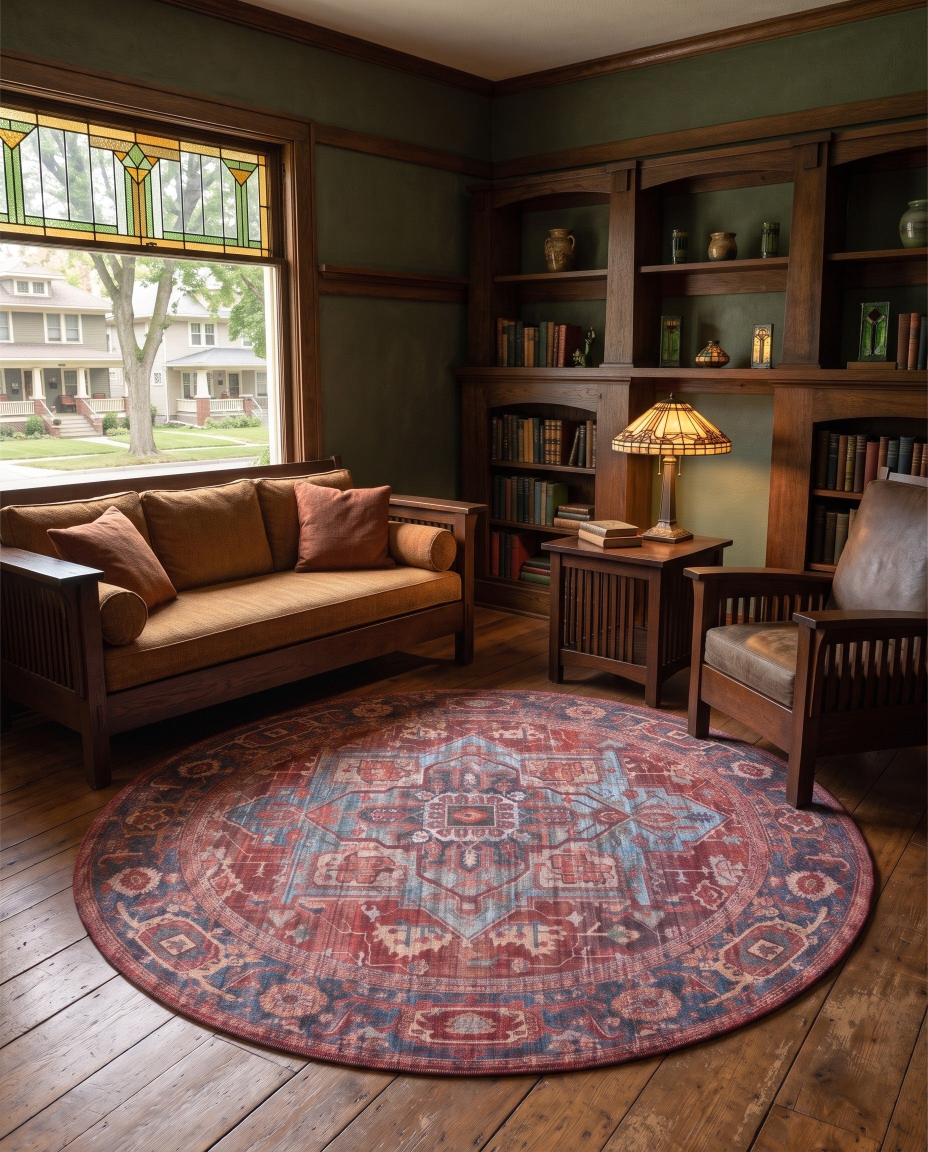 7' 10 x 7' 10 Maahru Round Rug