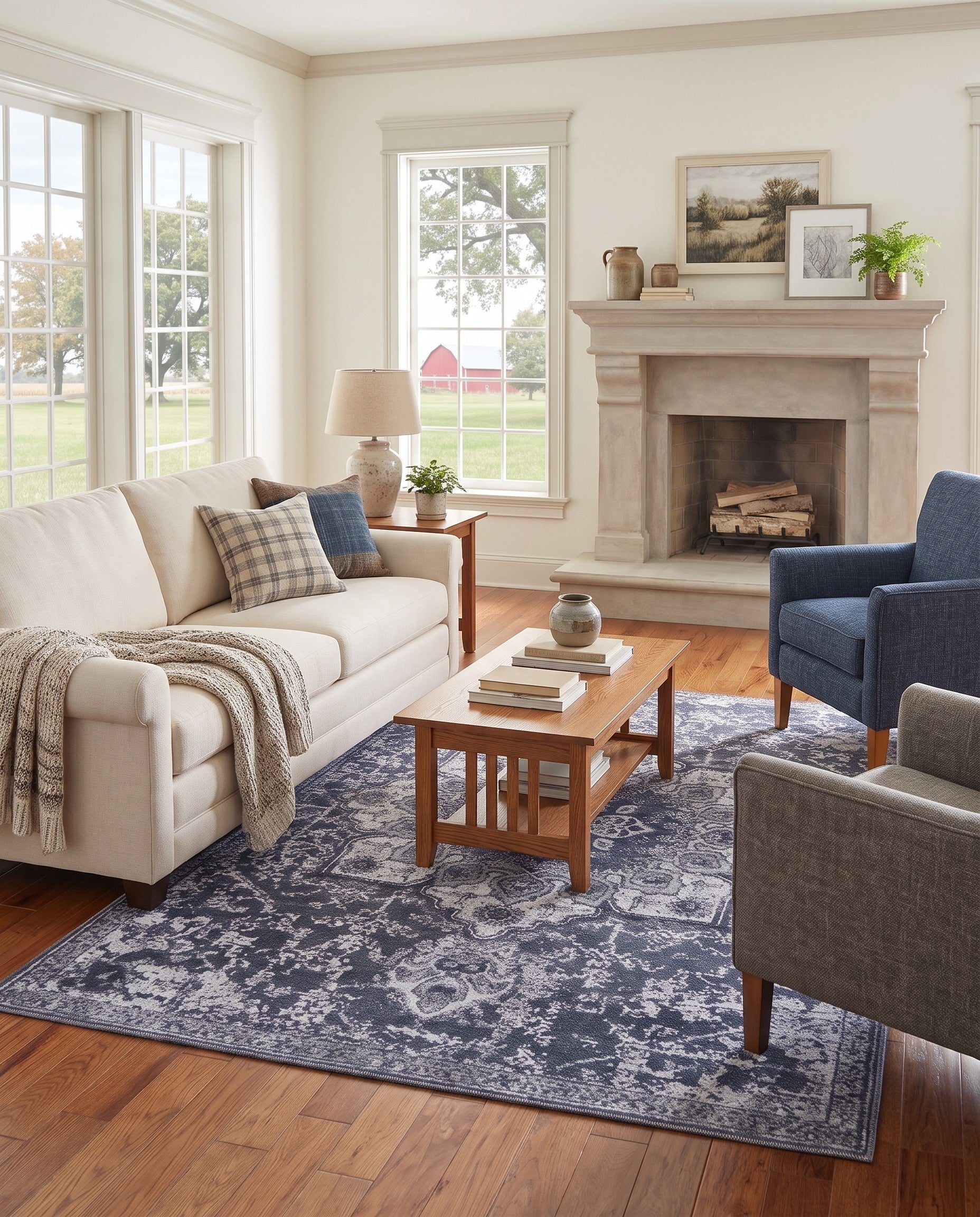 Dark Gray Francesca Beckwith Rug