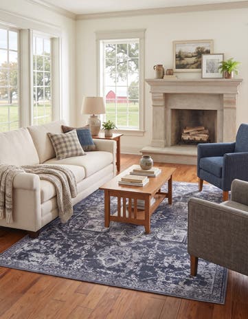 Dark Gray Francesca Beckwith Rug