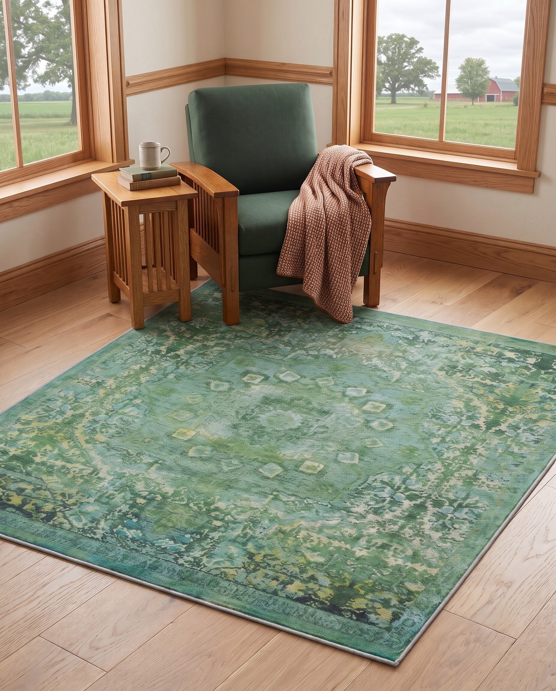 4' x 4' Francesca Square Rug