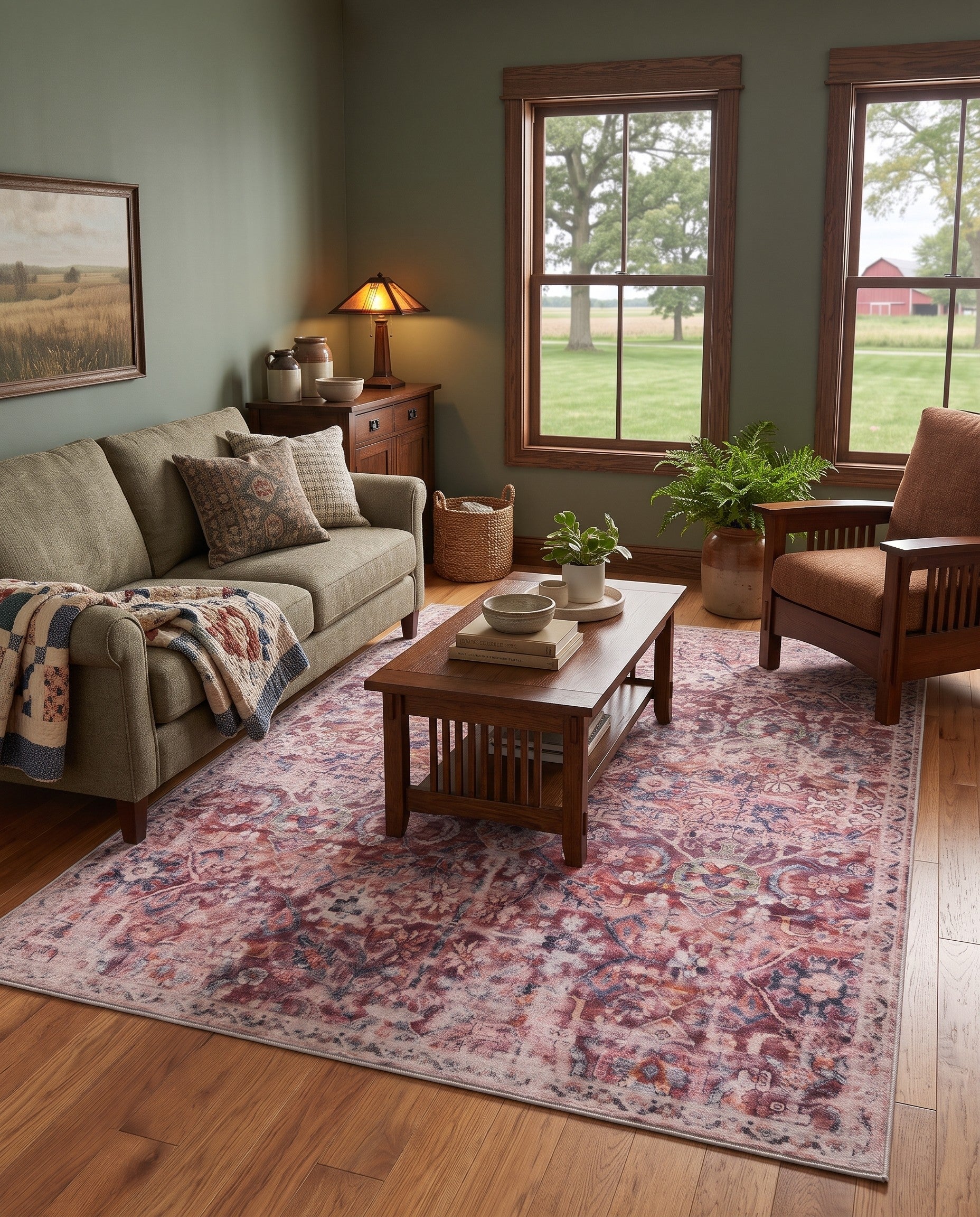 5' 3 x 7' Nostalgia Rug