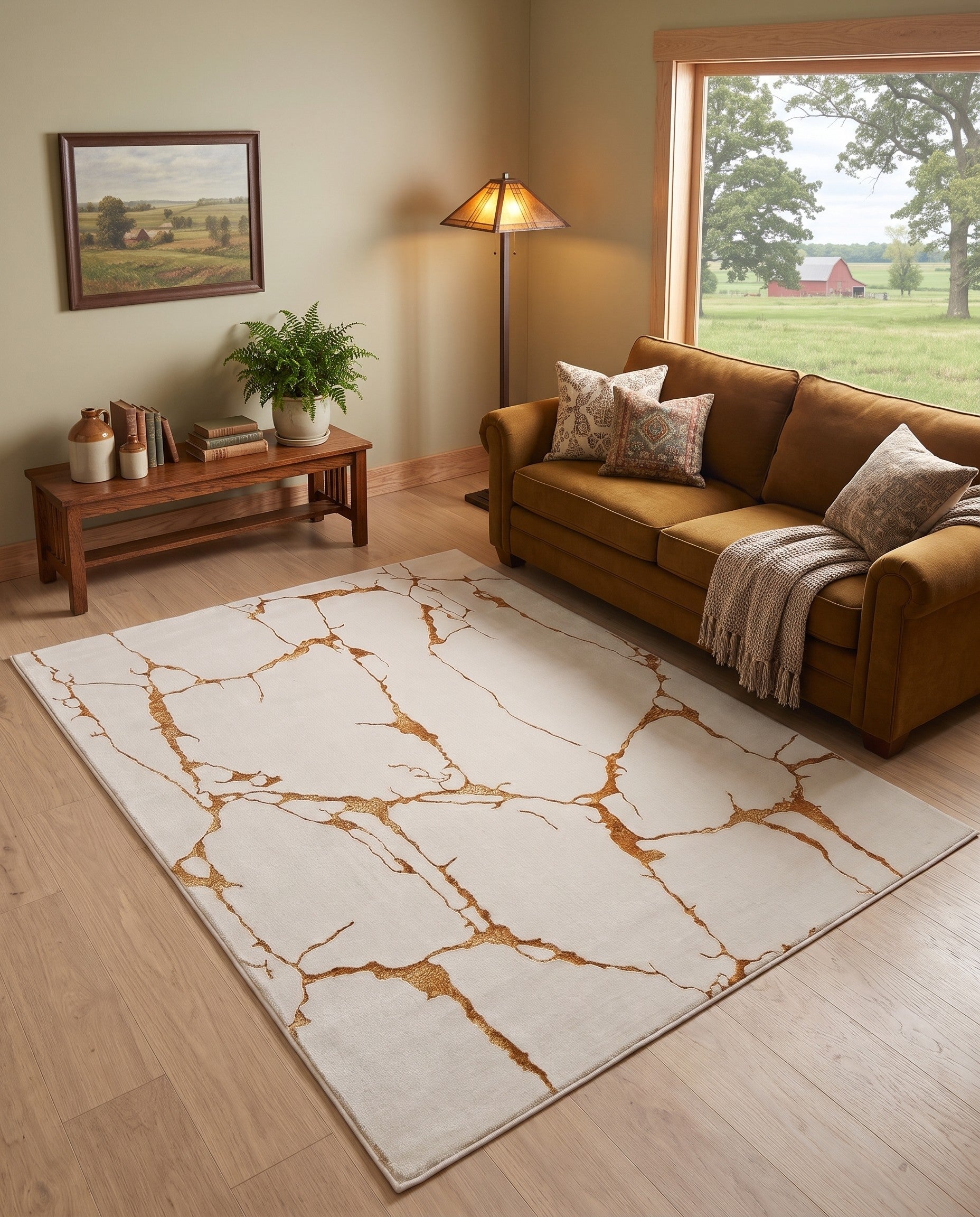 5' 3 x 7' Vogue Geo Rug