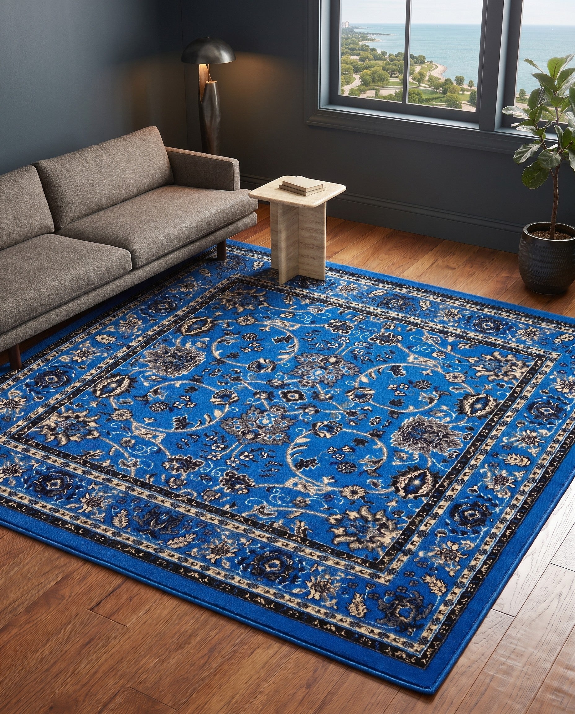 5' 3 x 5' 3 Yasmin Square Rug