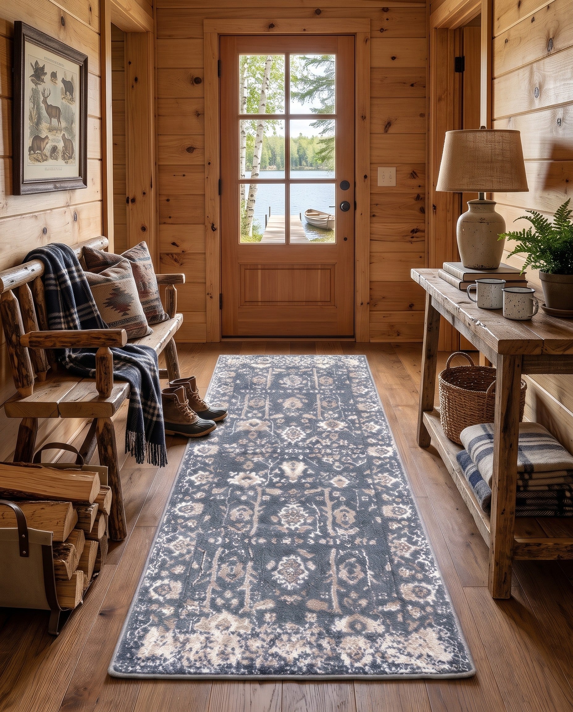 2' x 5' 3 Oregon Harrington Runner Rug