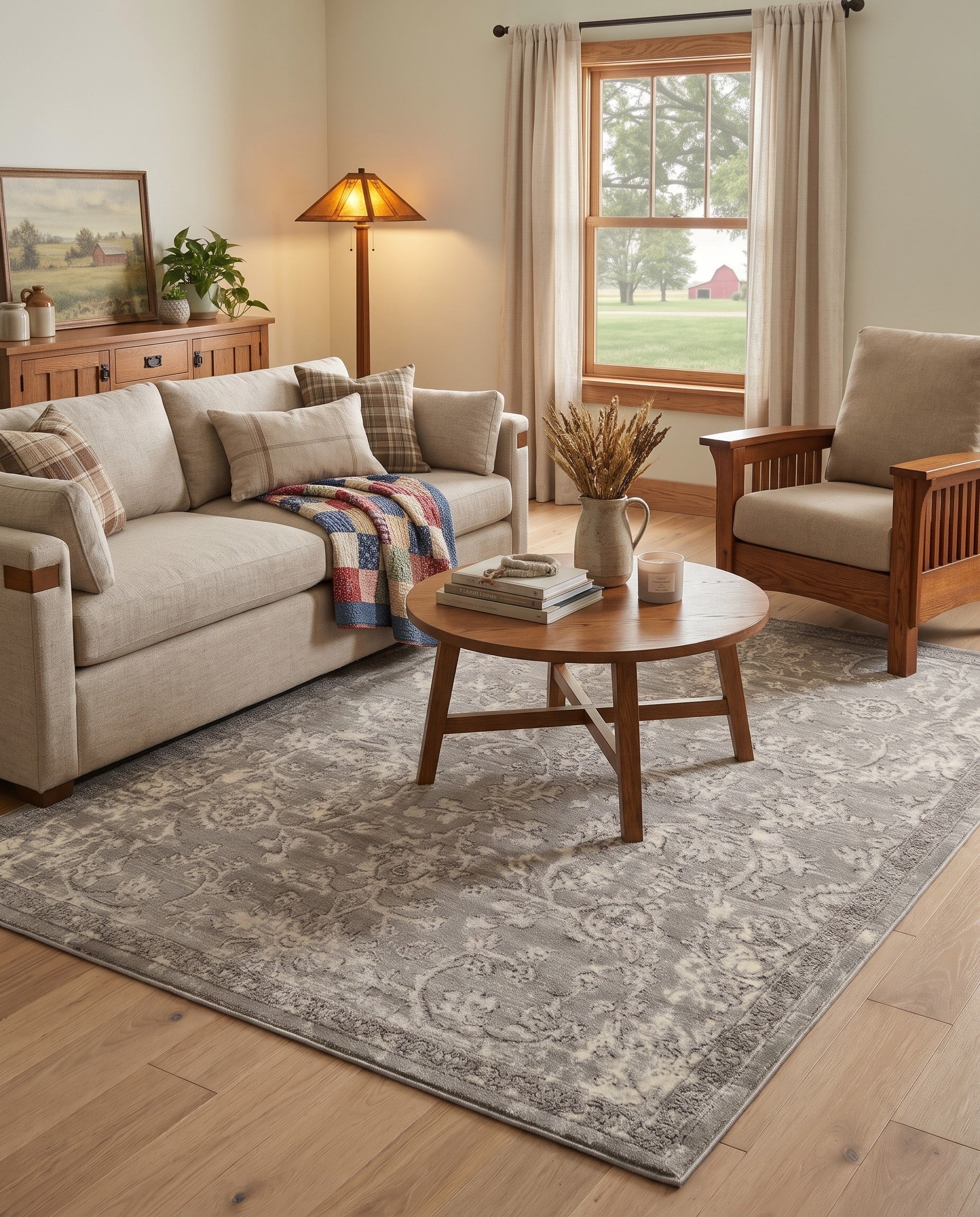 Gray Oregon Rug