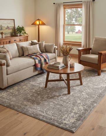 Gray Oregon Rug