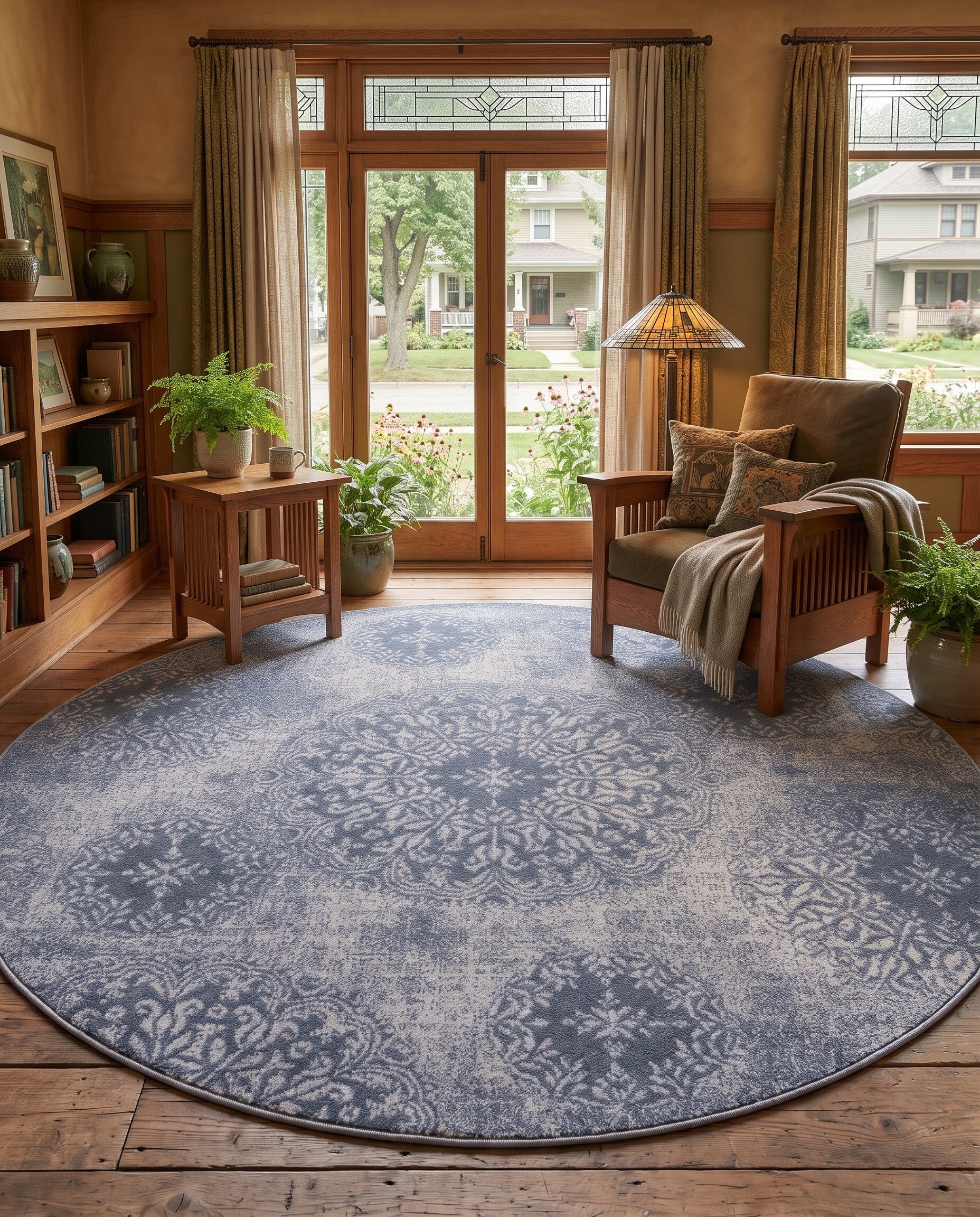 6' x 6' Monte Carlo Lucienne Round Rug