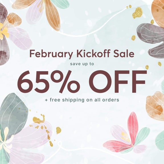 February Kickoff Sale