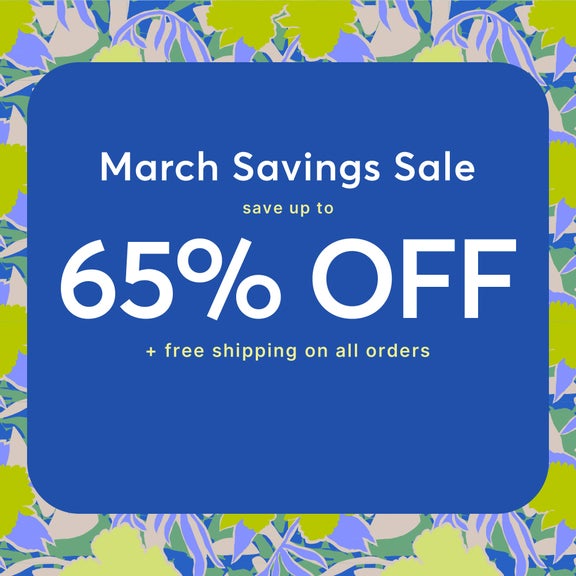 March Savings Sale