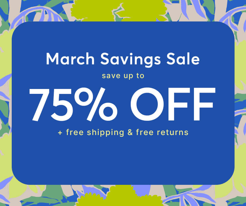 March Savings Sale