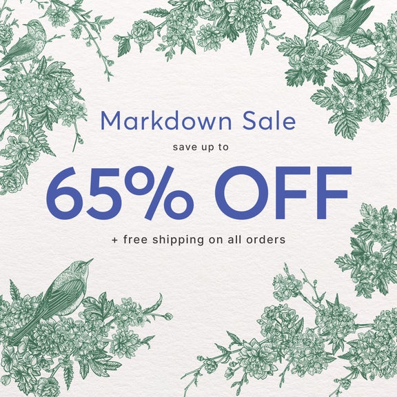 Markdown Sale