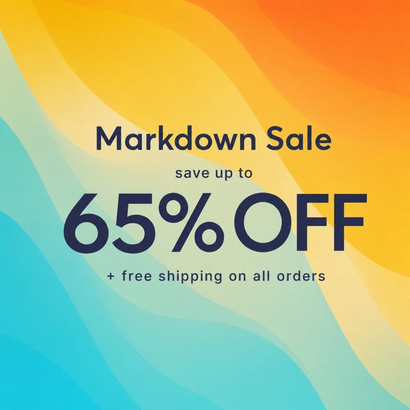 Markdown Sale