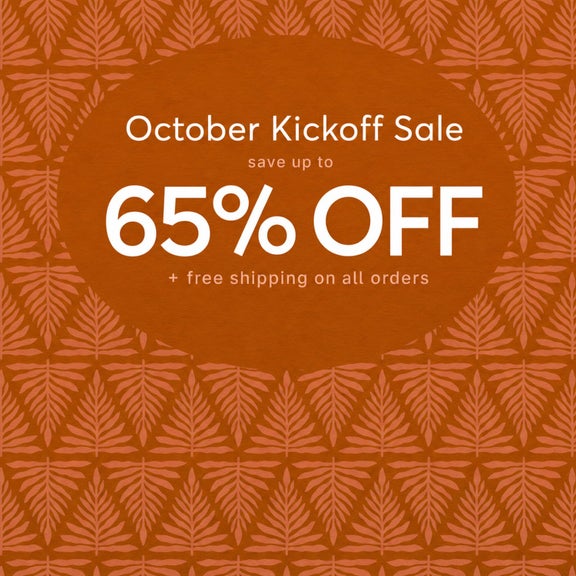 October Kickoff Sale